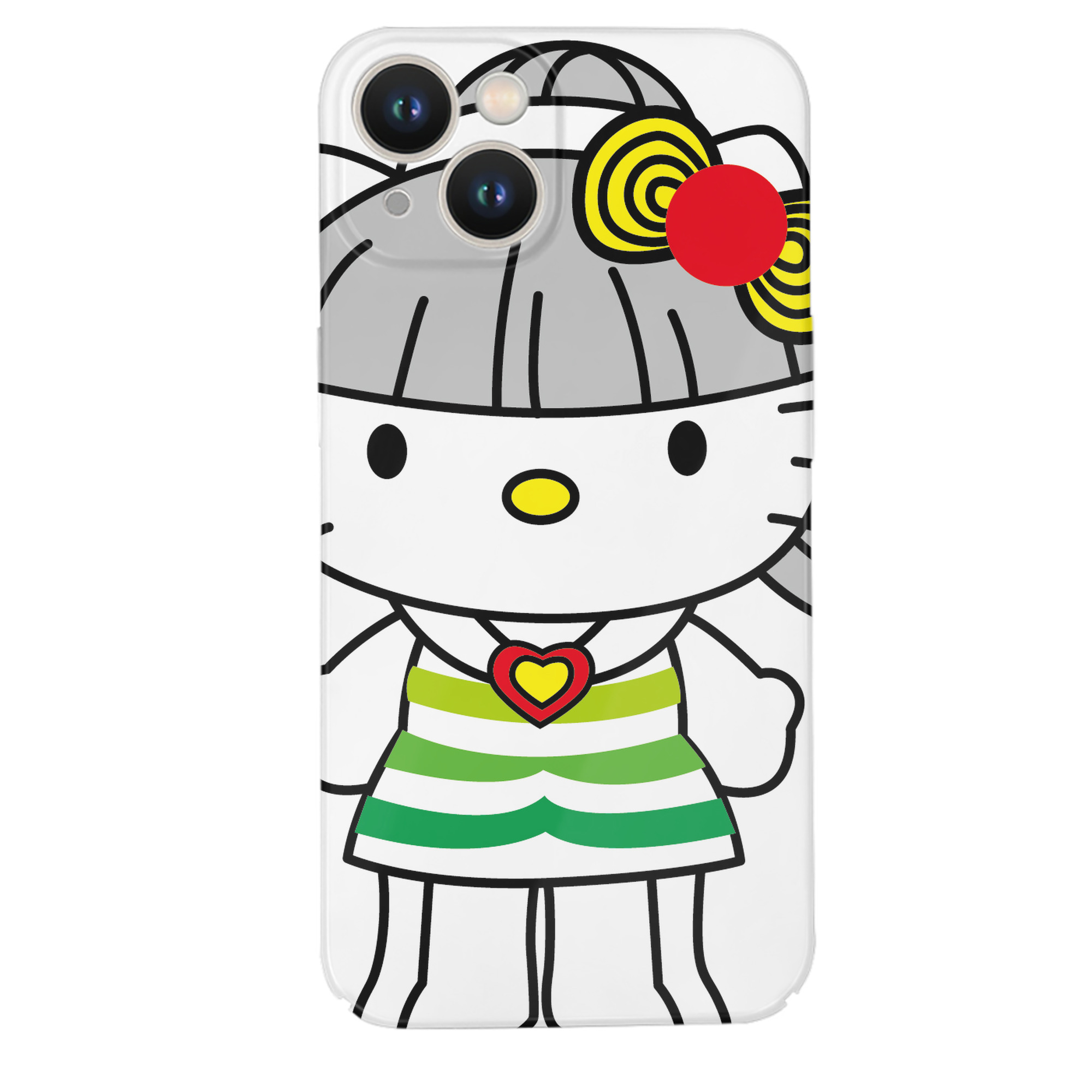 （画像用） Hello Kitty ハローキティ 【iPhone 14シリーズ対応】ハードケース